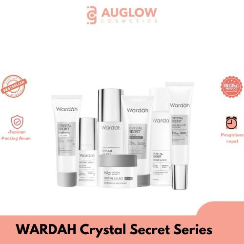 Auglow - WARDAH Crystal Secret Series -  Skincare Untuk Mencerahkan dan Melembabkan - Untuk Kulit No