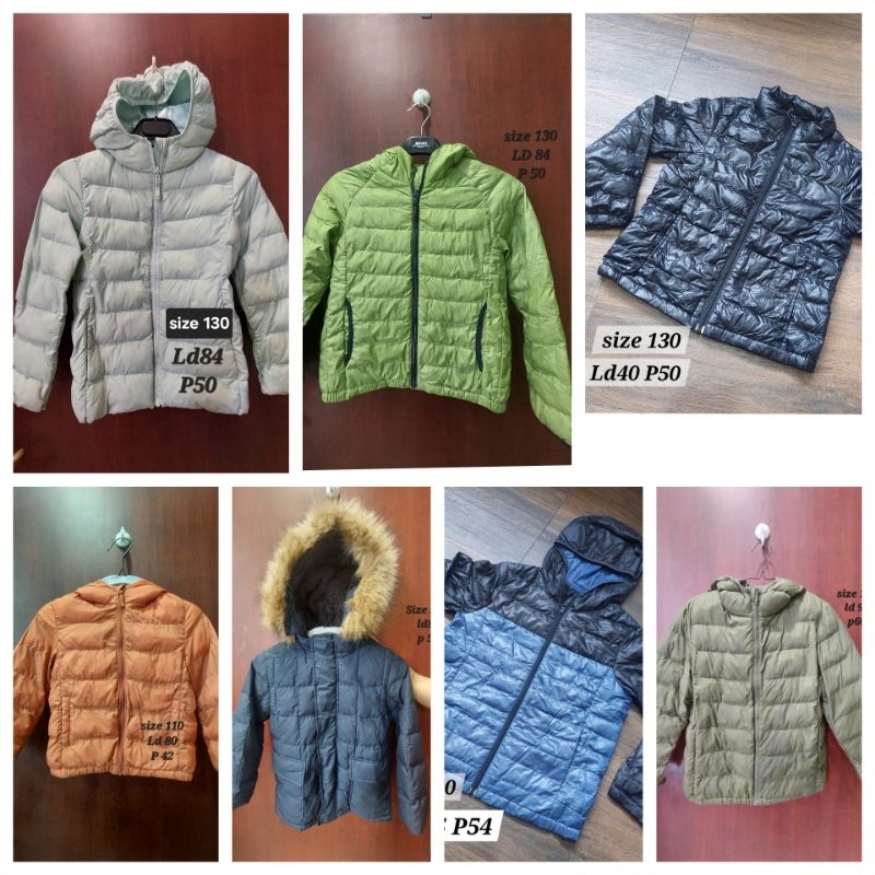 JCT.16 PRELOVED LIKE NEW KIDS ARM PADDED JACKET UNIQLO ANAK Winter coat Vest Gap 5-6y 110 130 (HARGA