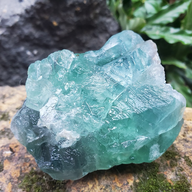 NATURAL FLOURITE - Green Flourite Crystal USA - Crystal Healing
