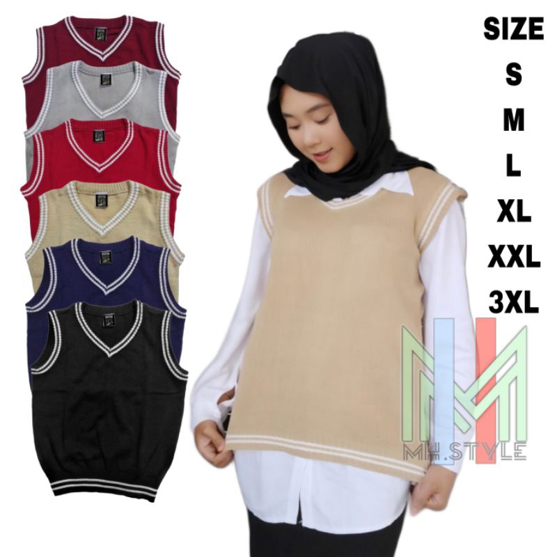 ROMPI RAJUT KOREAN STYLE / ATASAN BAJU RAJUT WANITA / ROMPI ANAK REMAJA DEWASA PRIA WANITA