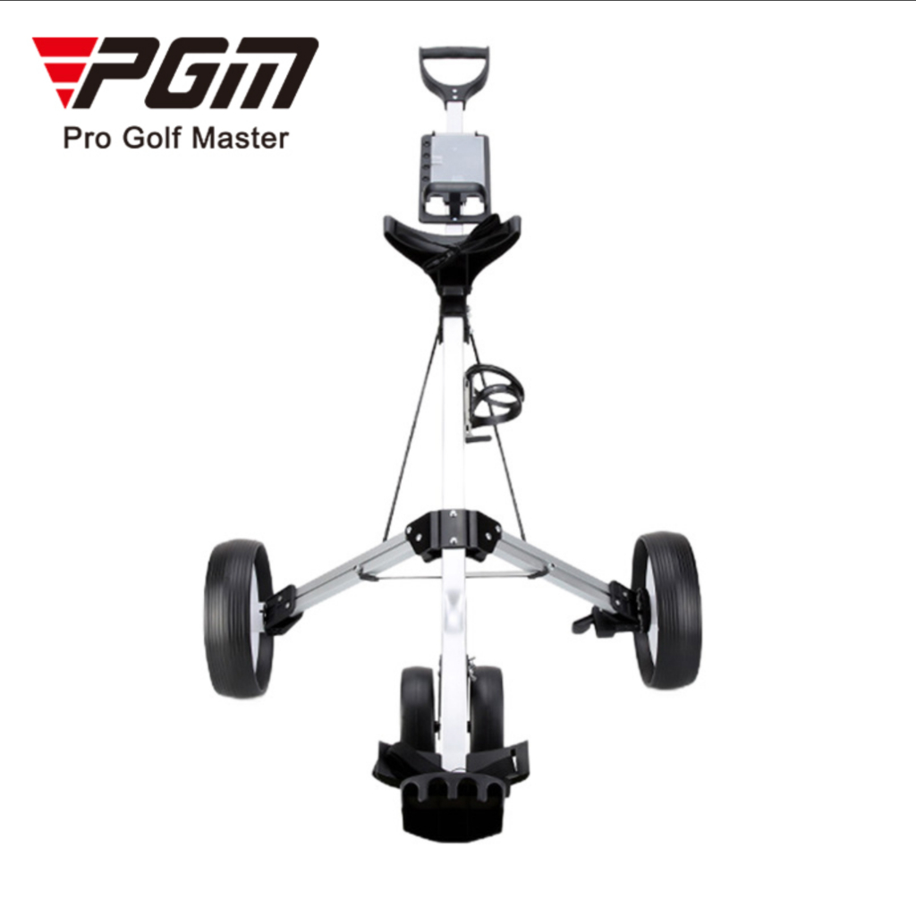 PGM Golf Bag Trolley 3 Wheels Push Cart Troli Tas Golf 3 Roda Original