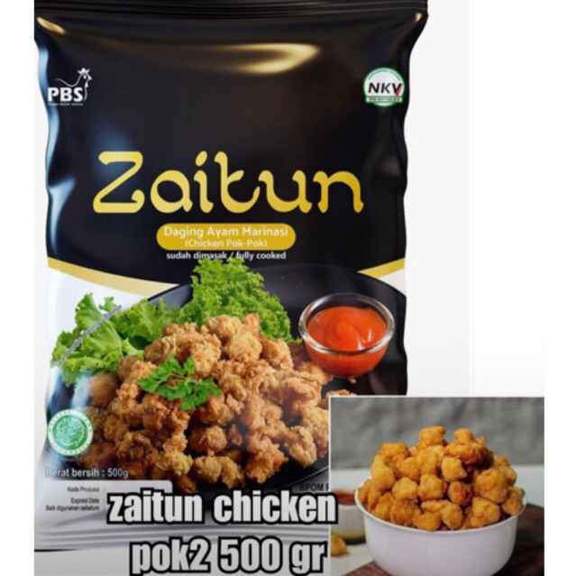 

Chicken pok pok zaitun 500gr