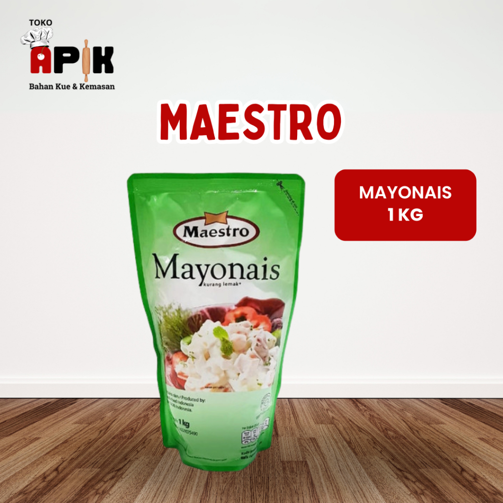 

MAESTRO MAYONAISE ST POUCH 1KG PACK