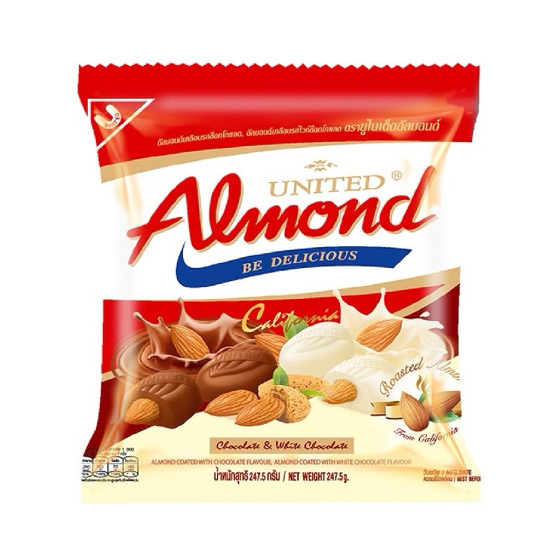 

United Almond Chocolate 247,5gr