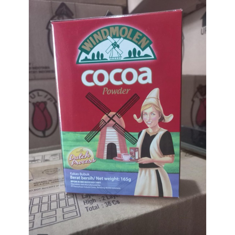 

Cokelat Bubuk WINDMOLEN 165 Gram