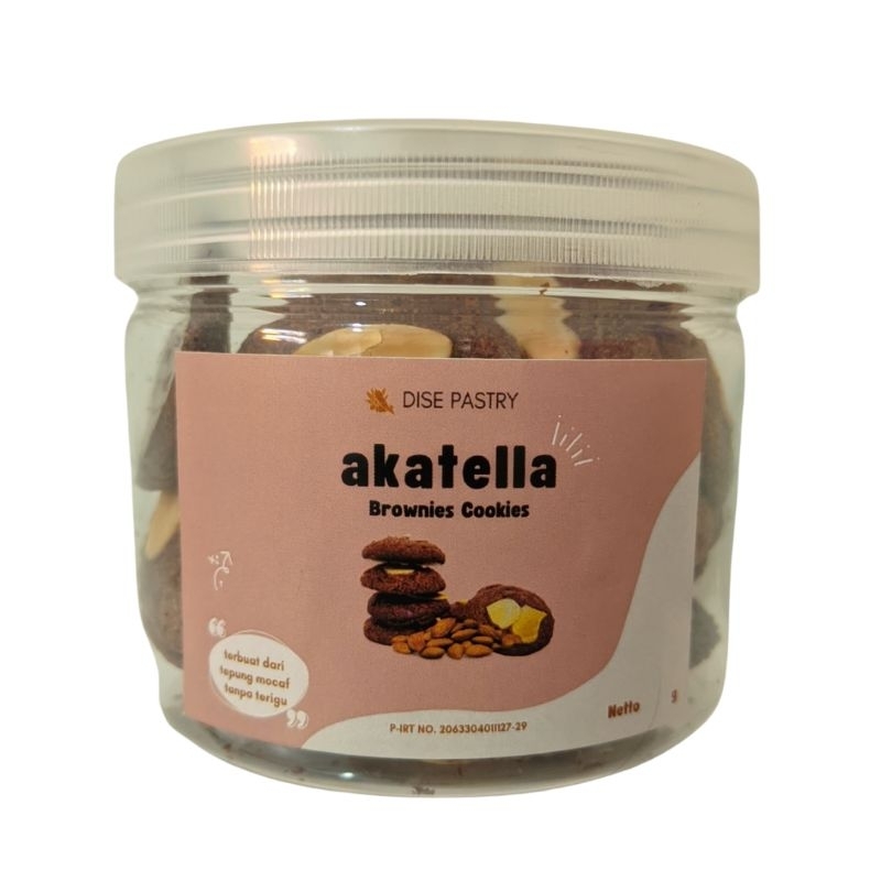 

Akatella Brownies Cookies Mocaf 100gr