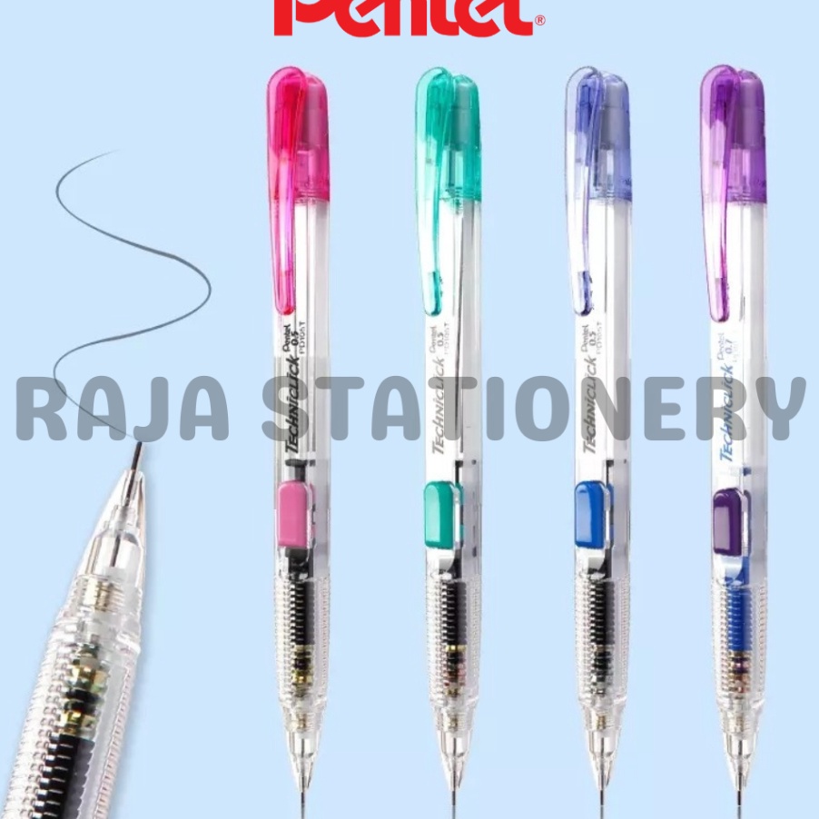 

BELI Pentel Techniclick Mechanical Pencil 5 Pensil Mekanik 5mm Pentel