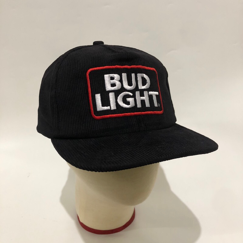 Vintage Hat Budweiser Light Corduroy