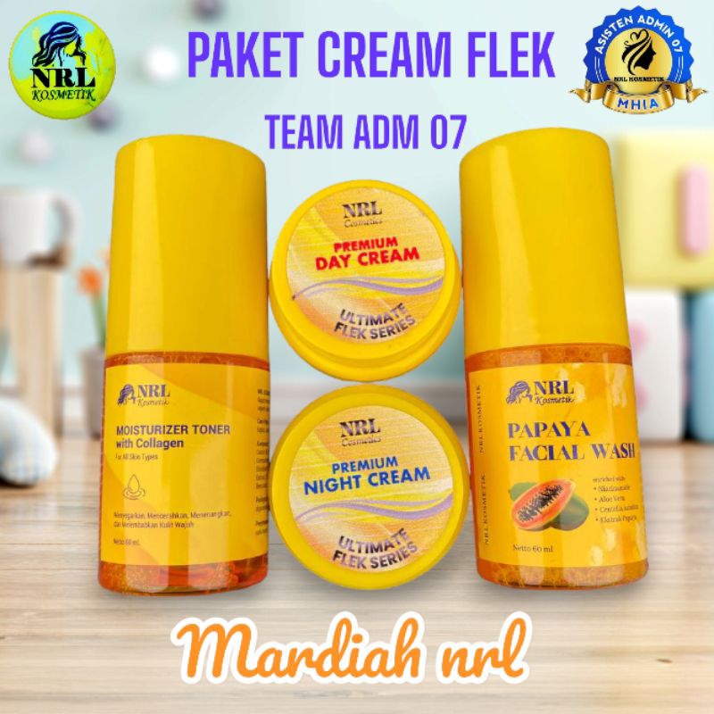REGULER CREAM FLEK NRL(KEMASAN BARU)