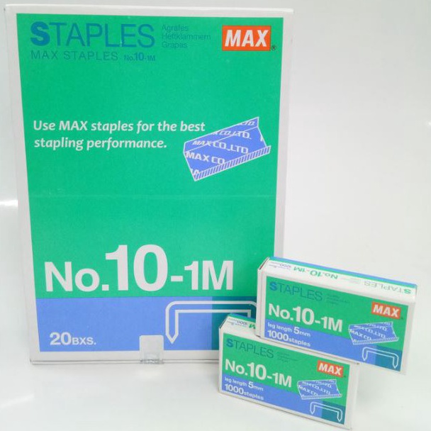 

DISKON SPESIAL PACK ISI STAPLES KECIL no 1 MAX
