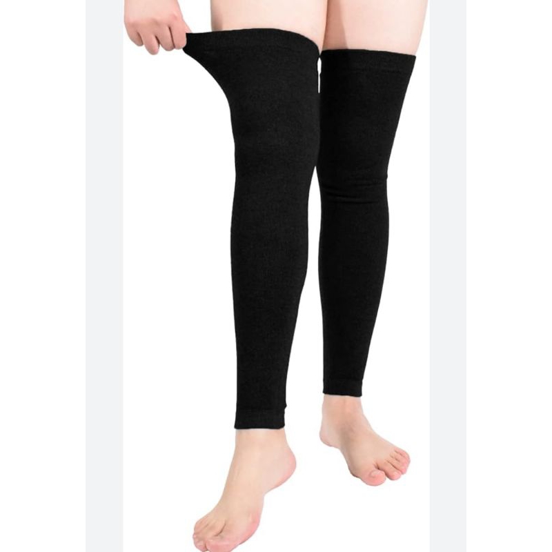 Manset Kaki Daker Knee Ped Panjang untuk Olahraga Volli Basket Futsal Bersepeda - Volly : spandek , 