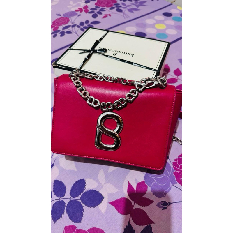 Tas Buttonscarves Fuchia