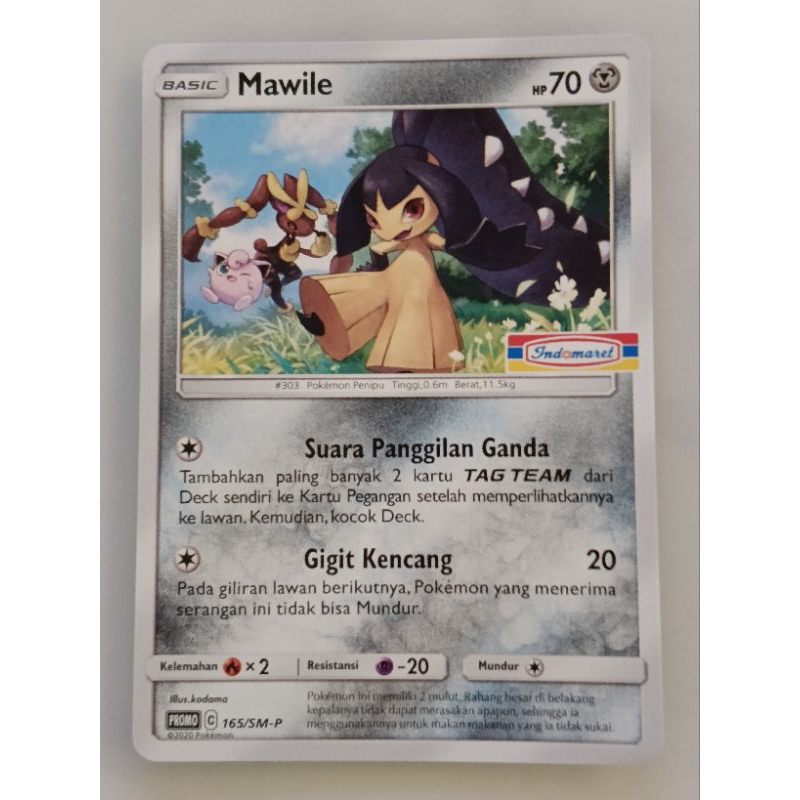 POKEMON TCG (BAHASA) mawile indomaret ORIGINAL