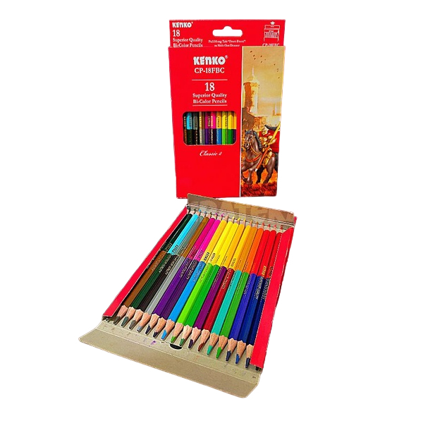 

PENSIL WARNA KENKO BI-COLOR 18