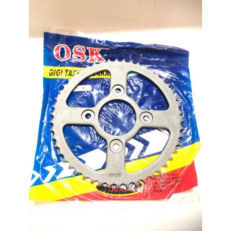GEAR BELAKANG HONDA SUPRA FIT NEW 50T OSK