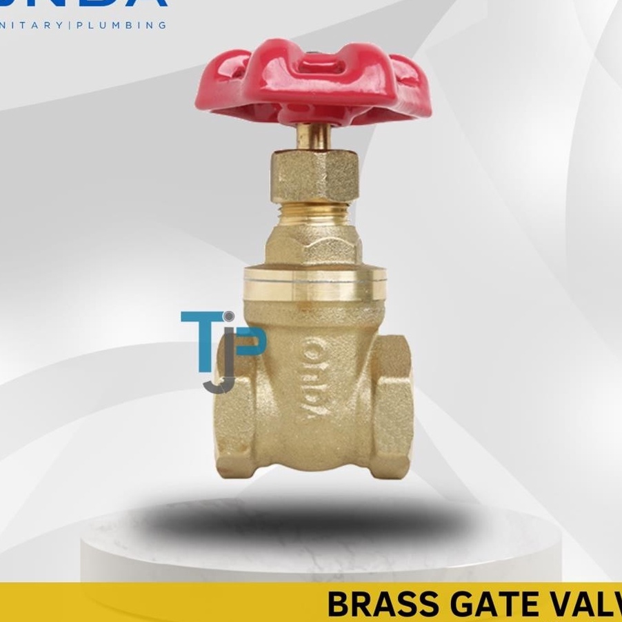 HJ6 ONDA BRASS GATE VALVE 12