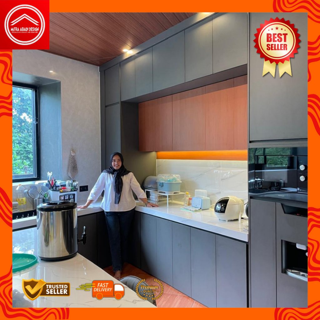 Jasa Desain Interior Rumah | Kitchen Set | Interior Design | Furniture Bagus dan Mewah