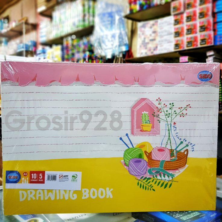 

KUALITAS TERJAMIN Drawing Book Buku Gambar A3 Sidu isi 5