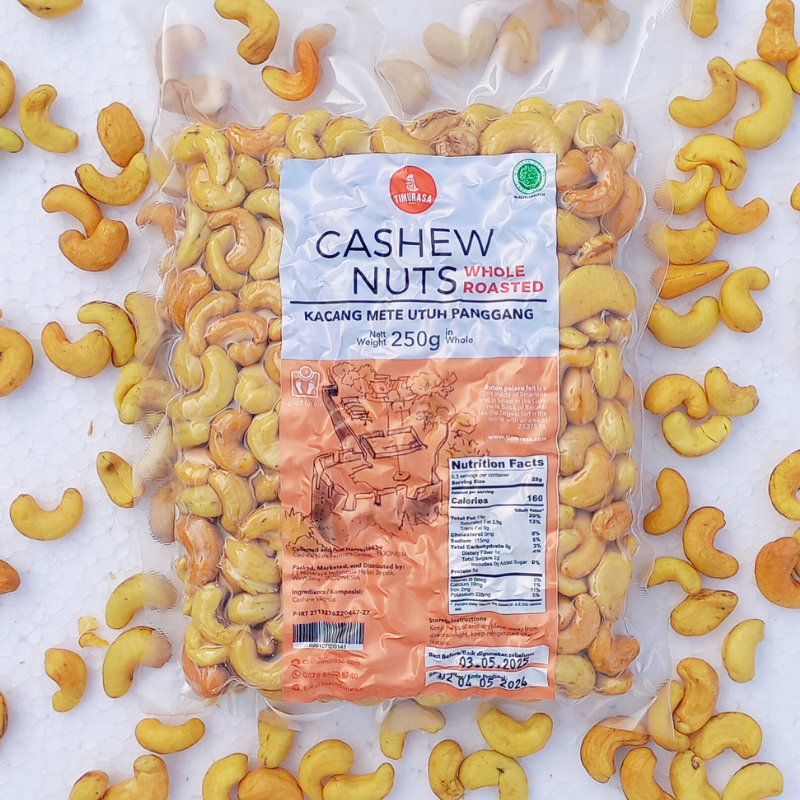 

RB Kacang Mete Panggang Timurasa 250gr dan 500gr