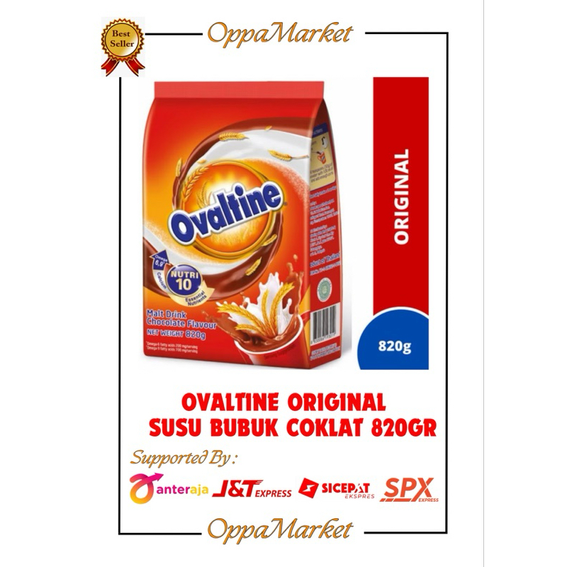 

OVALTINE SUSU BUBUK COKLAT 820GR