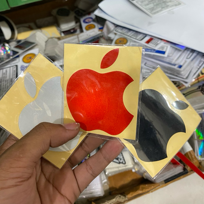 

stiker appel tinggi 5cm dan 7cm