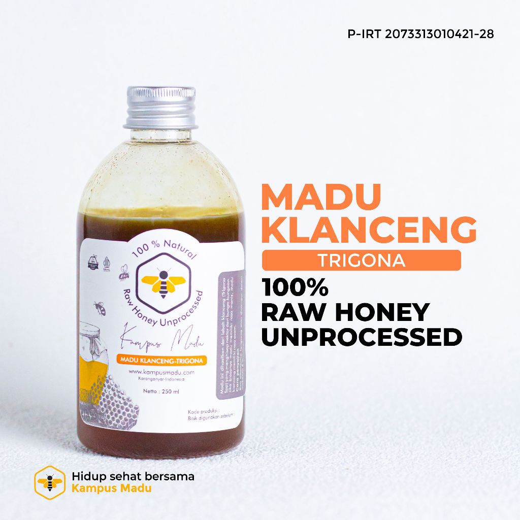 

Madu Klanceng/Trigona spp/Madu Kelulut/Madu kejantanan