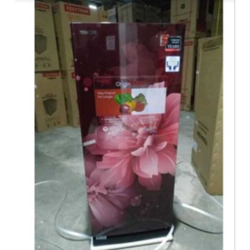 Toshiba GR-RD 196CC-DMF(bunga) Kulkas 1 Pintu Kapasitas 160 Liter #2405