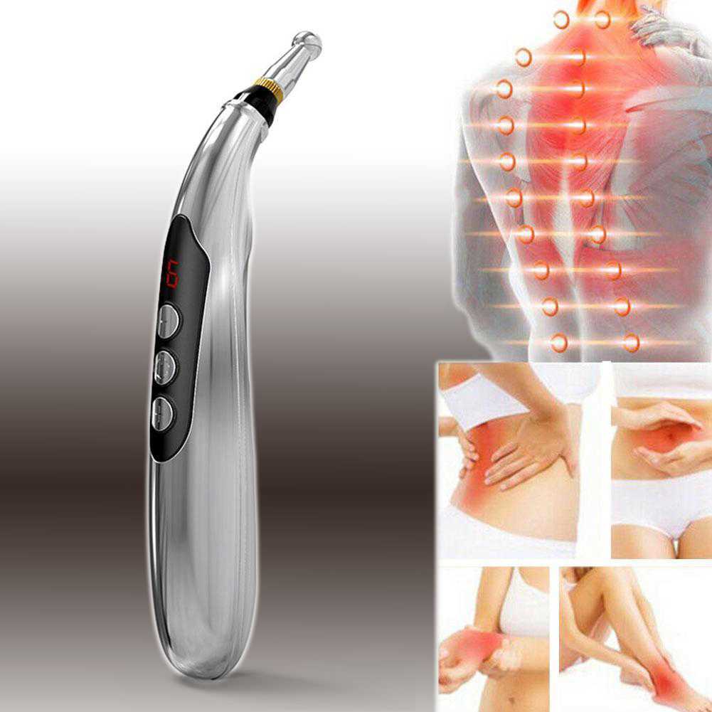 LPKSTORE XINDEFENG Alat Akupuntur Magnetic Therapy Pen Massager 9 Gears - W-912R