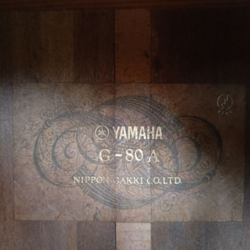 Gitar Klasik Nippon Gakki Yamaha G80A