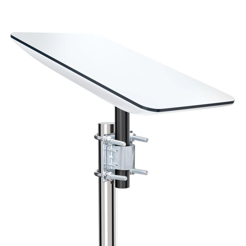 Bracket Antena 20mm Breket Tiang Antena Dudukan Tiang Antena Indoor Outdoor Klem Antena