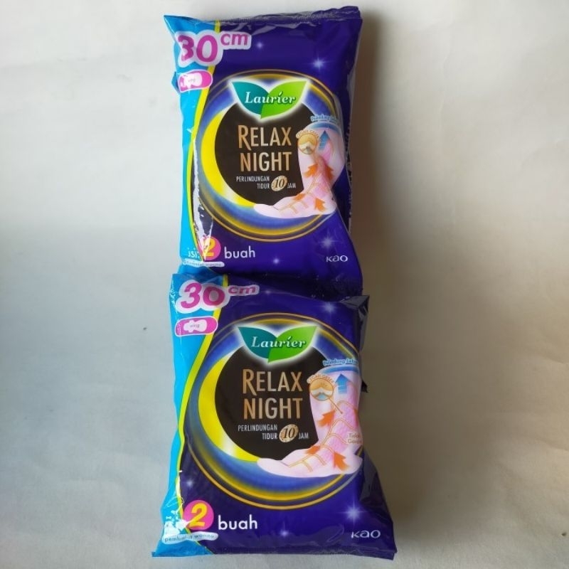 Laurier Relax Night 30cm Renceng isi 2