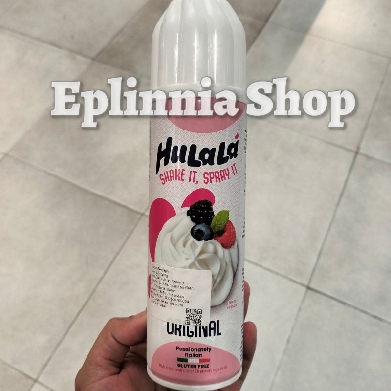 

Hulala Whipping Spray Cream Gluten Free 250 gr - Whiping Cream