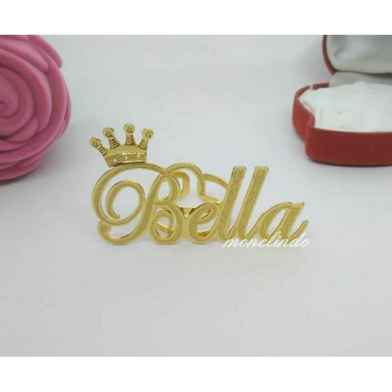 Bros Nama Lapis Emas Bros Custom Bros Nama