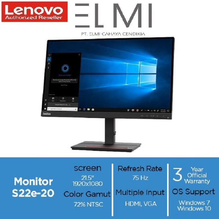 Lenovo S22e-20 Monitor