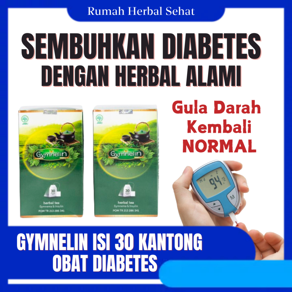 

GYMNELIN TEH HERBAL DIABETES ISI 3 KANTONG - Obat diabetes