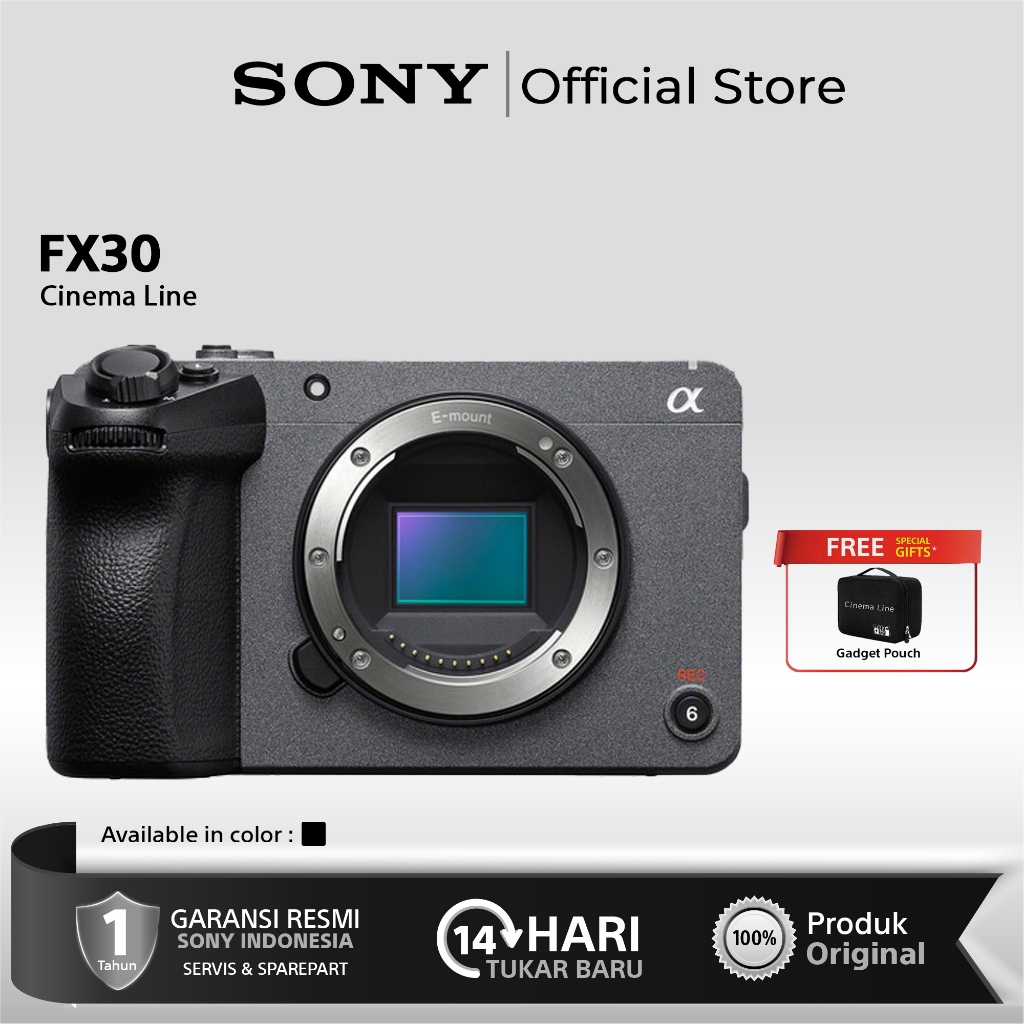 Sony FX30 Sony FX 30 Cinema Line Camera