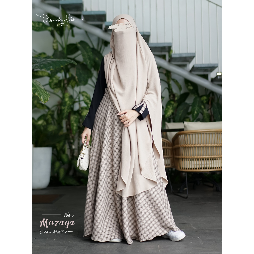 Mazaya Dress & FK Series by Damaira Hijab