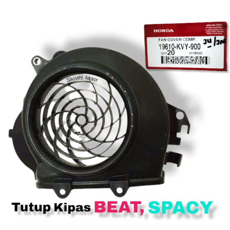 COVER KIPAS BEAT KARBU KVY BEAT ESP K44 AHM ORIGINAL MERK CKDPASS || COVER KIPAS BEAT KARBU
