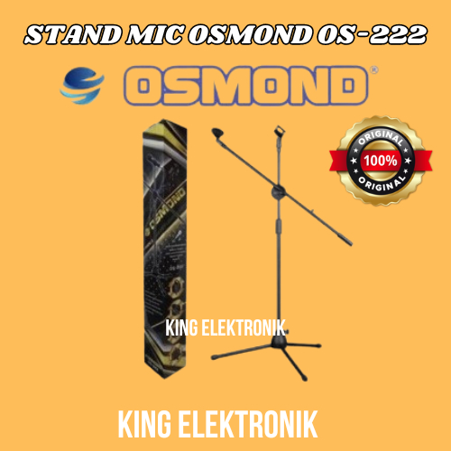 Stand MIC Cagak Mic OSMOND OS-222 Double mic holder