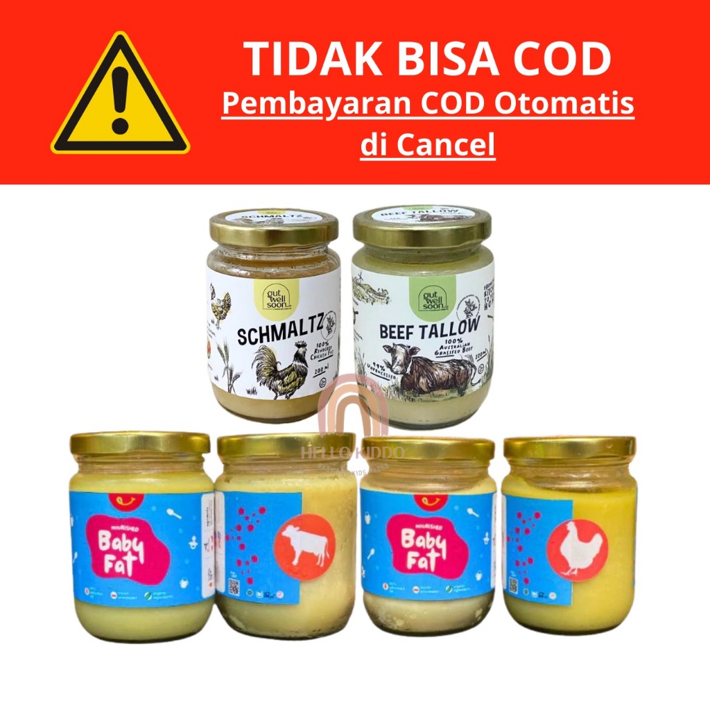 

6+ GUTWELLSOON TJAP TIGA ANAK BENOURISH BEEF TALLOW SCHMALTZ LEMAK TAMBAHAN MPASI