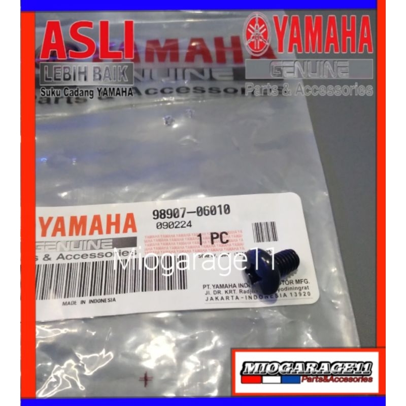 Screw , Bind / Baut Plat Seng Bak Cvt Yamaha Mio Sporty - Mio Smile - Mio Soul - Fino Karbu - Nouvo 
