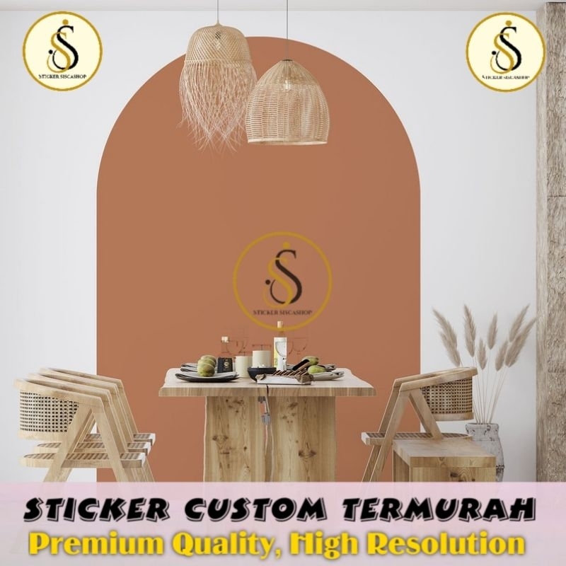 STIKER ARCH - WALLPAPER ARCH - DEKORASI LIVE - BACKDROP TV - STIKER KAMAR - STIKER DEKORASI