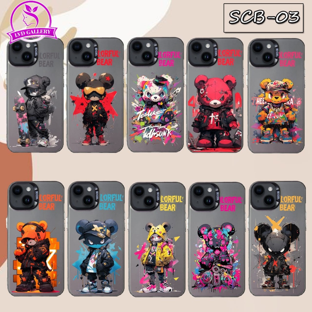 Case Wonderful Bear SCB-3 Case hp iPhone 13 iPhone 13 Mini iPhone 13 Pro iPhone 13 Pro Max