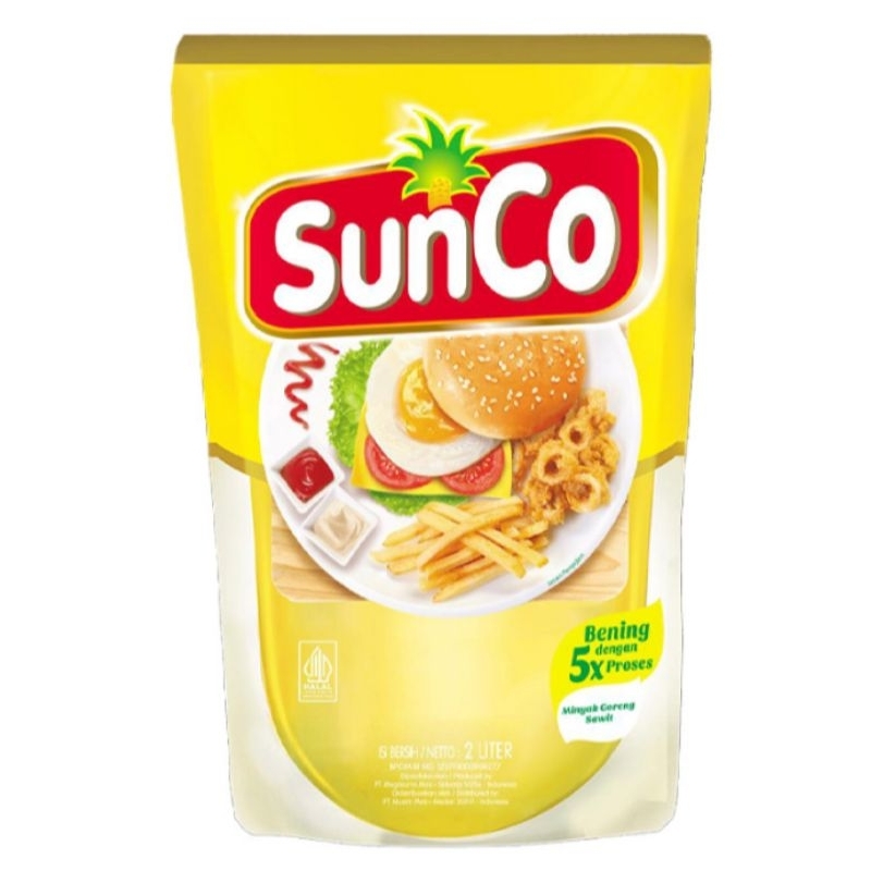 

Sunco minyak goreng sawit kemasan pouch