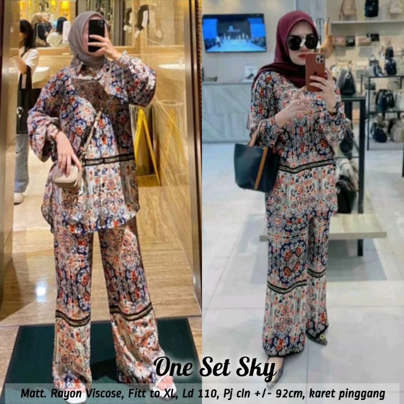 SL oneset Sky Label Jasmine