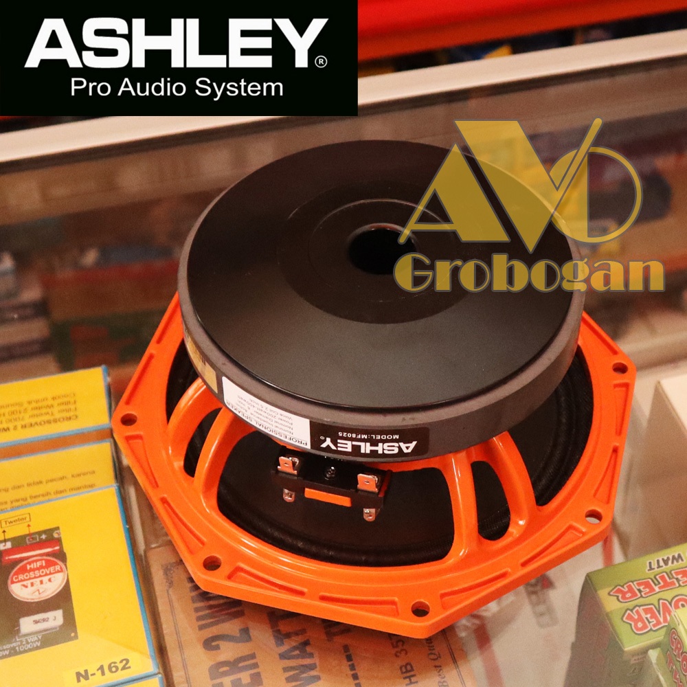 Speaker Ashley MF8025 Voice Coil 2.5 Spesial Midle Balap Spiker 8 Inch Original