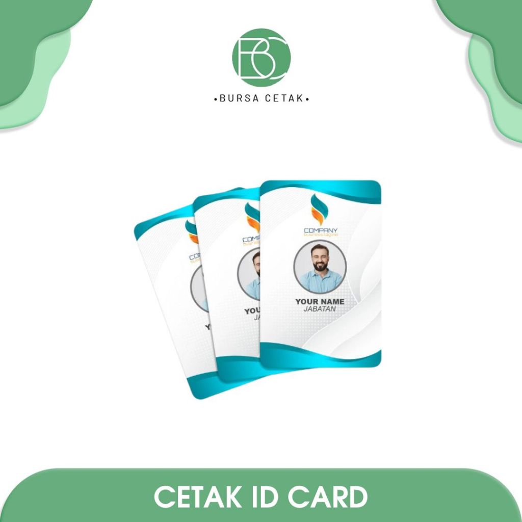 

BURSA CETAK - Cetak Kartu ID Card Custom 1 Muka / Print Kartu Identitas IDCard 2 Sisi