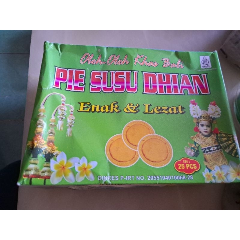 

pie susu dhian isi 25 biji