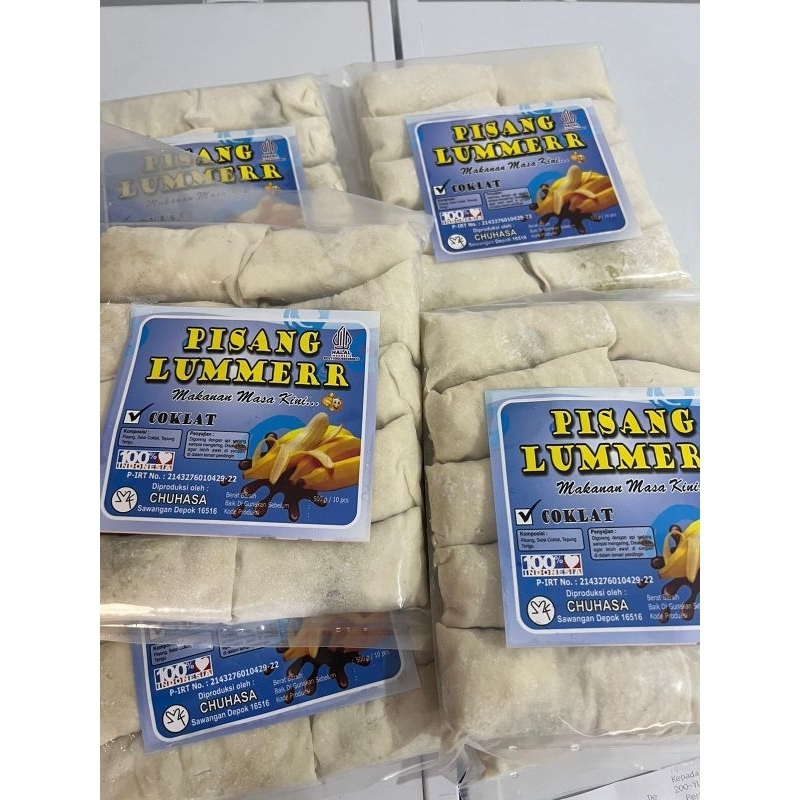 

pisang coklat lumer chuhasa