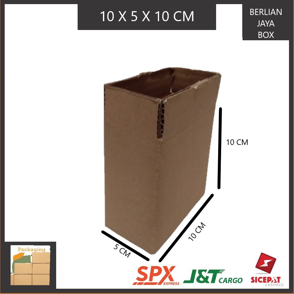 

KARDUS PACKING TEBAL SINGGLE WALL UKURAN P10xL5xT10